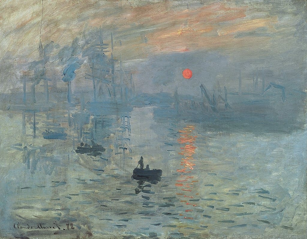Impression, soleil levant de Claude Monet