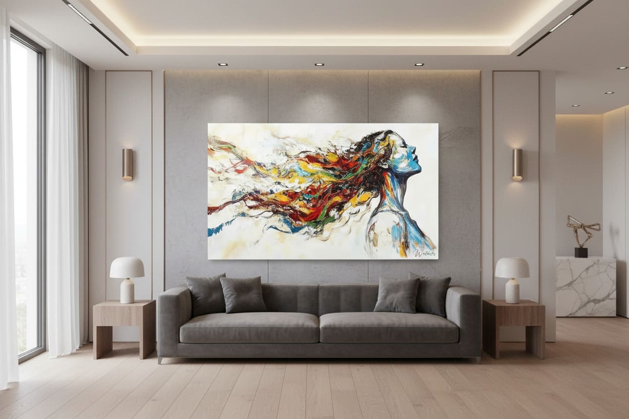 Comment choisir un tableau XXL pour un grand mur : guide complet