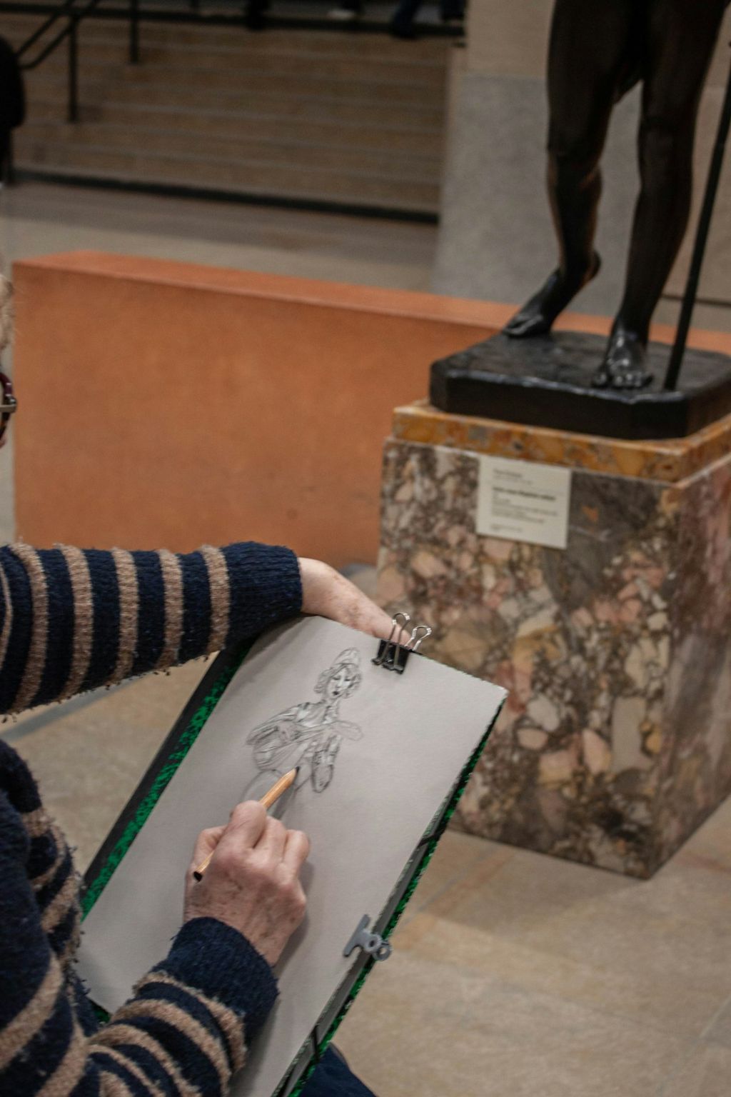 Le Louvre, grand atelier des copistes