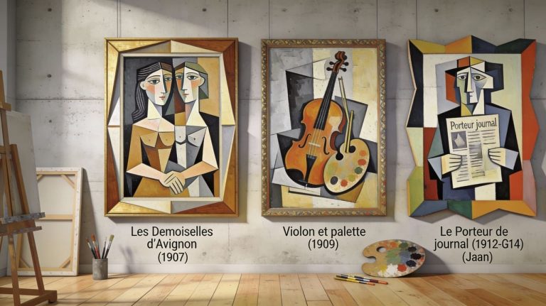 Qu'est-ce qui différencie une oeuvre de Picasso cubisme des autres ?