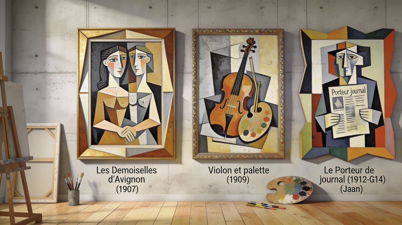 Qu'est-ce qui différencie une oeuvre de Picasso cubisme des autres ?
