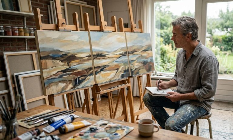Comment fonctionne une peinture en triptyque ?