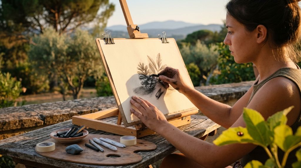 Dessins au fusain : techniques, papier et matériel pour bien débuter